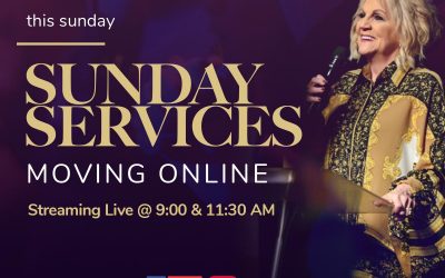 Sunday Services are Moving Online