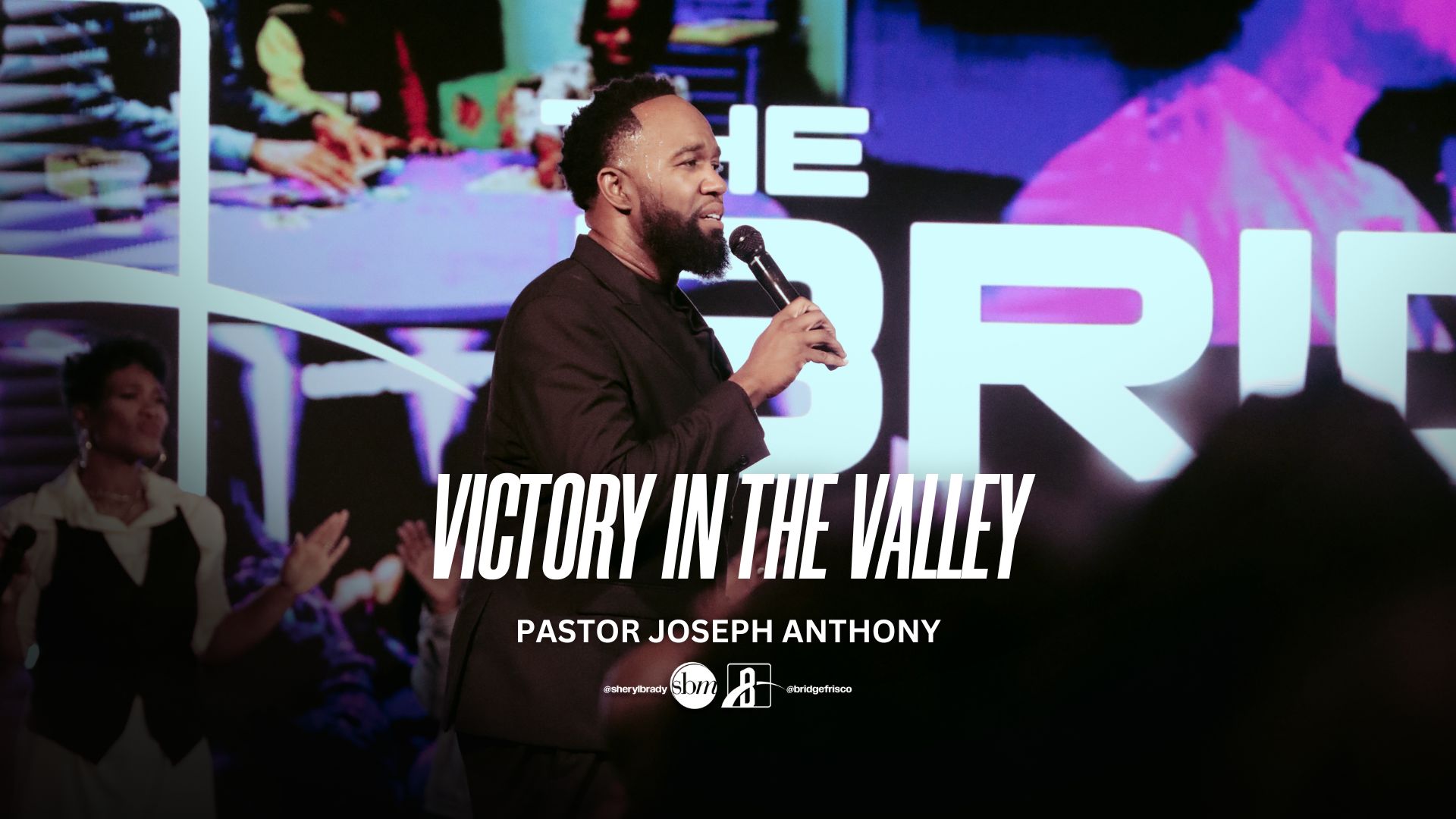 Latest sermon speaker featured image, typically Pastor Sheryl Brady or an associate Pastor of The Potter's House of North Dallas in Frisco, Texas